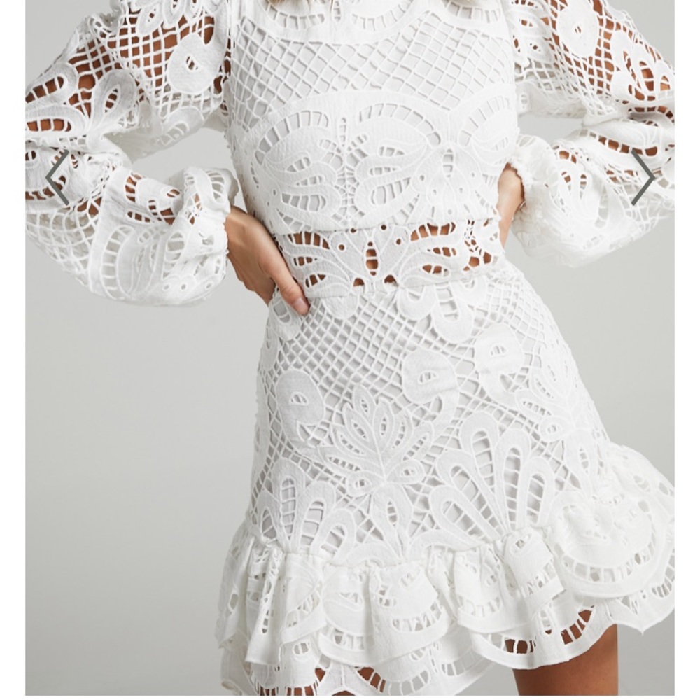 White fancy dress